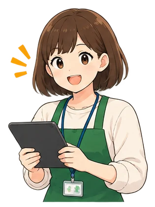 ひらめいた売り子